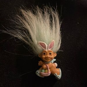 Vintage Troll Easter pin
